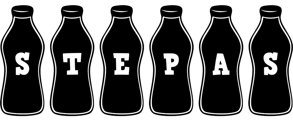 Stepas bottle logo