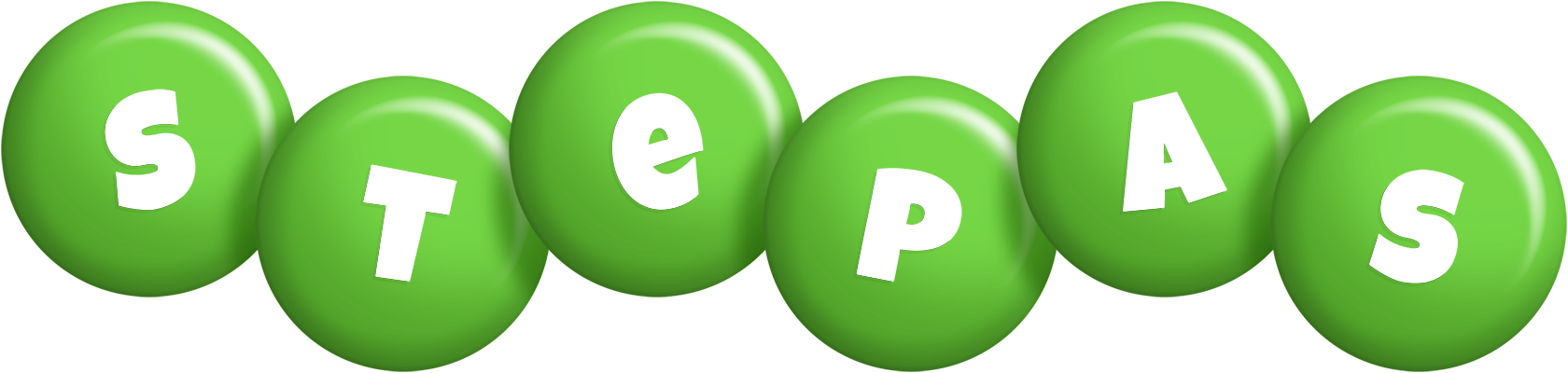 Stepas candy-green logo