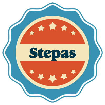 Stepas labels logo