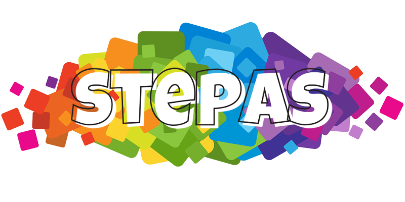 Stepas pixels logo