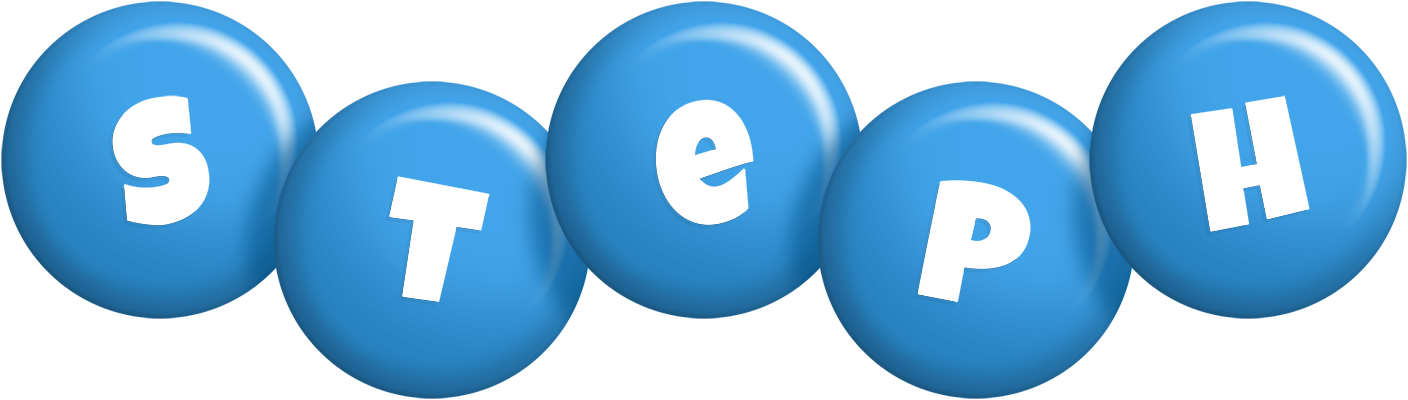 Steph candy-blue logo