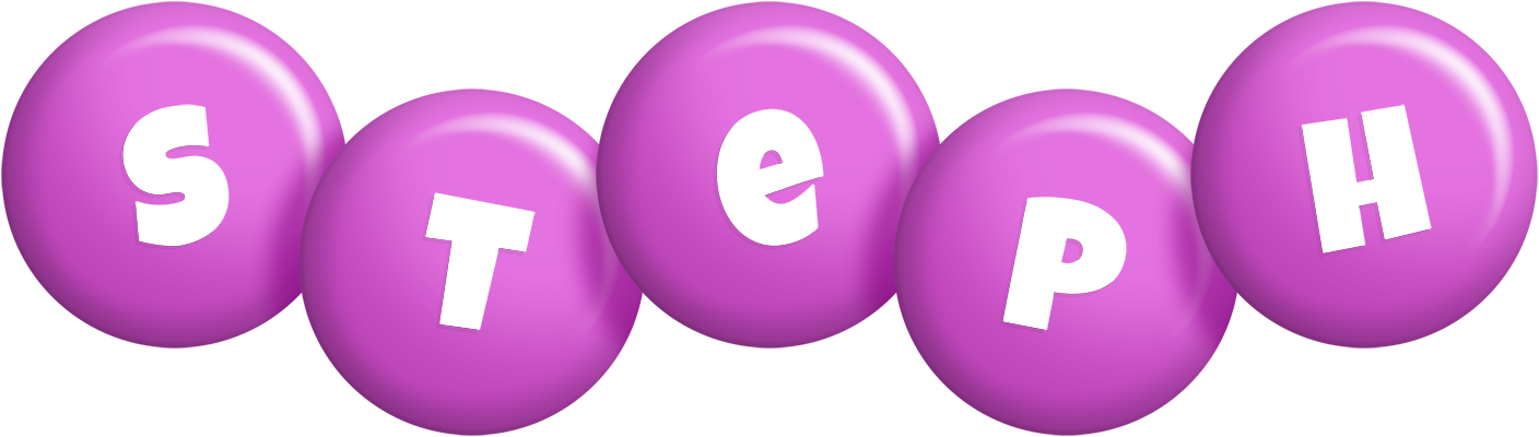 Steph candy-purple logo