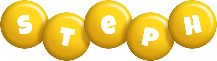 Steph candy-yellow logo