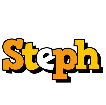 Steph cartoon logo