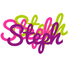 Steph flowers logo