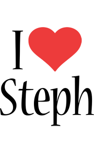 Steph i-love logo