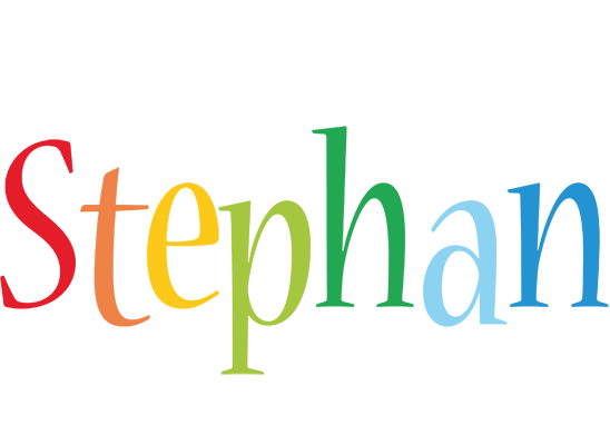 Stephan birthday logo
