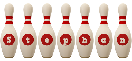 Stephan bowling-pin logo