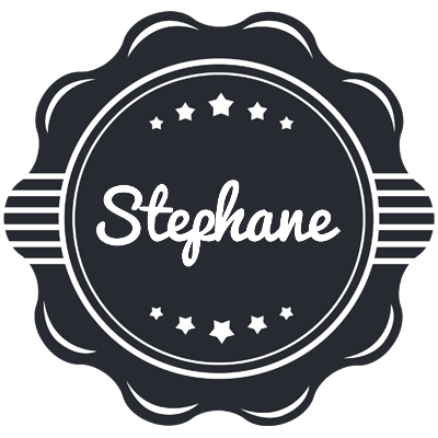 Stephane badge logo