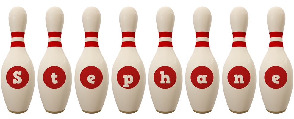 Stephane bowling-pin logo