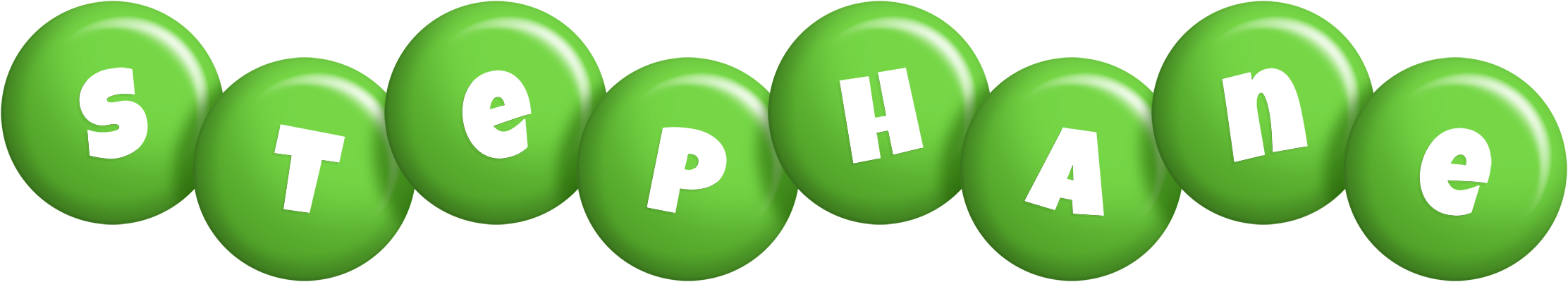 Stephane candy-green logo