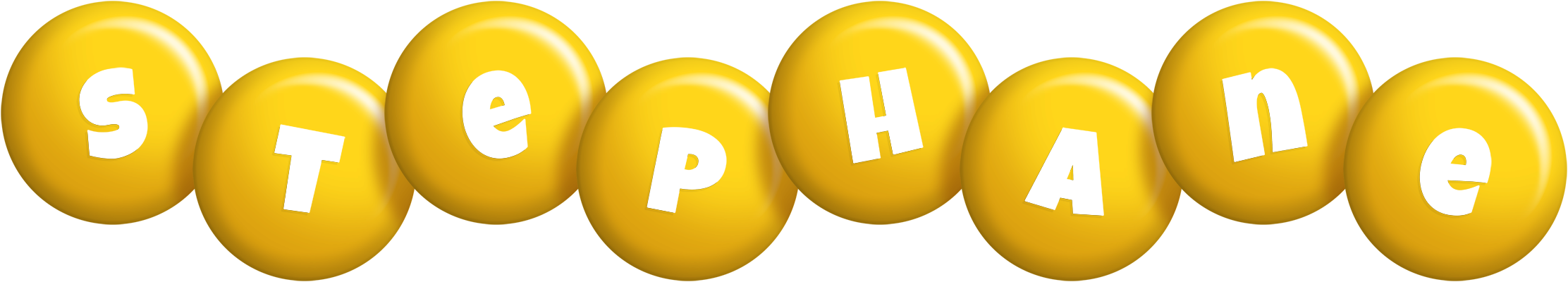 Stephane candy-yellow logo