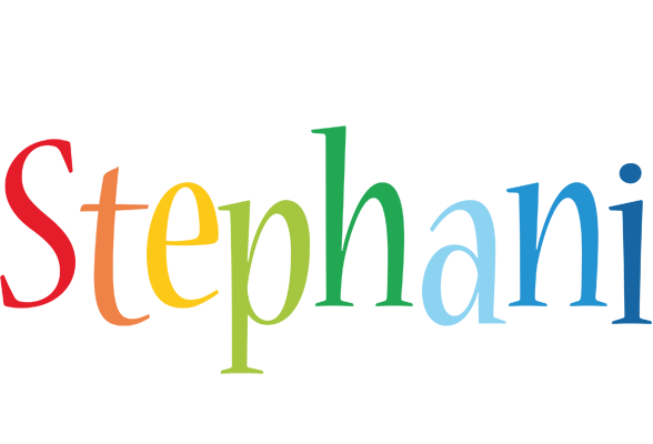 Stephani birthday logo