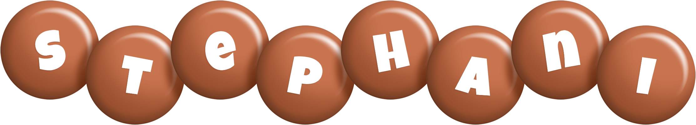Stephani candy-brown logo