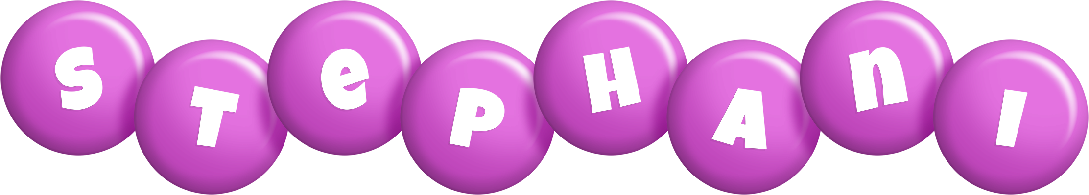 Stephani candy-purple logo