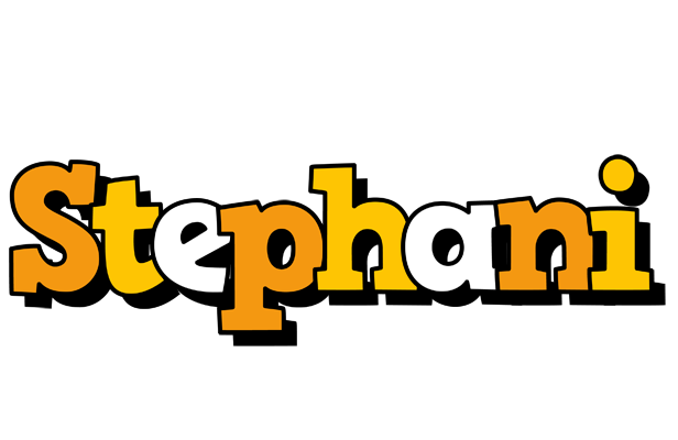 Stephani cartoon logo