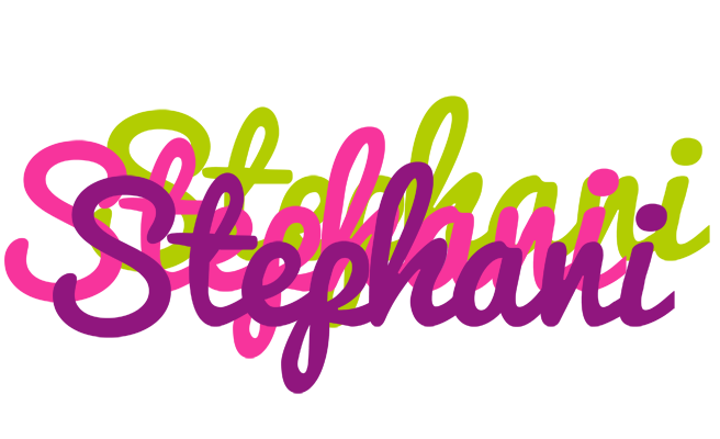 Stephani flowers logo