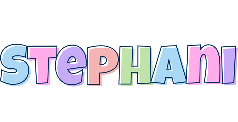 Stephani pastel logo