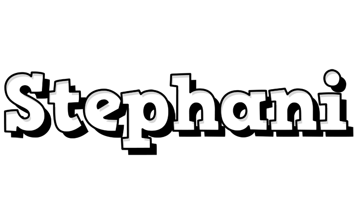 Stephani snowing logo
