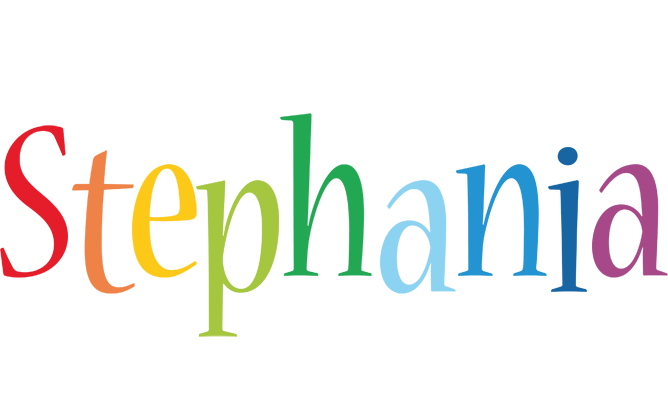 Stephania birthday logo