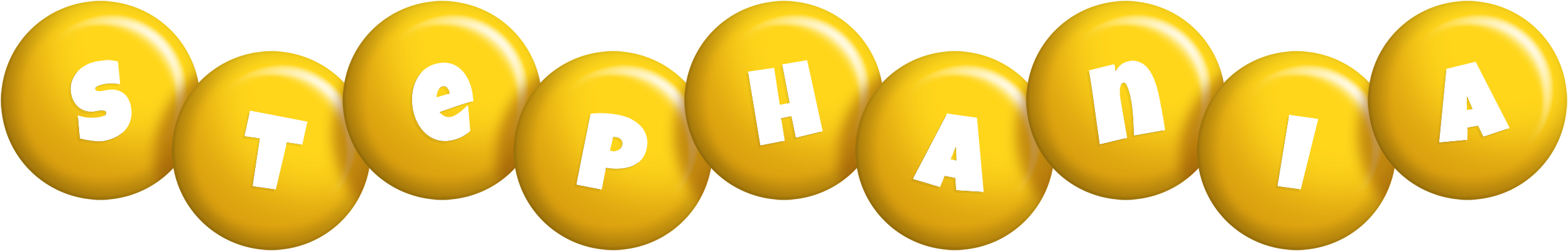 Stephania candy-yellow logo