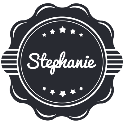 Stephanie badge logo