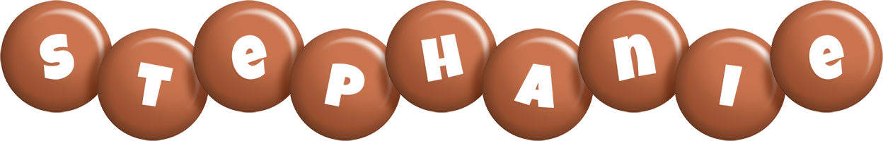 Stephanie candy-brown logo