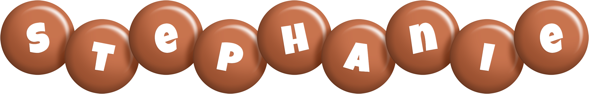 Stephanie candy-brown logo