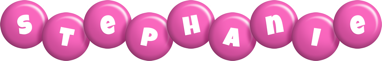 Stephanie candy-pink logo