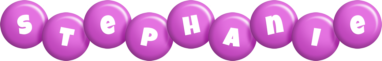 Stephanie candy-purple logo
