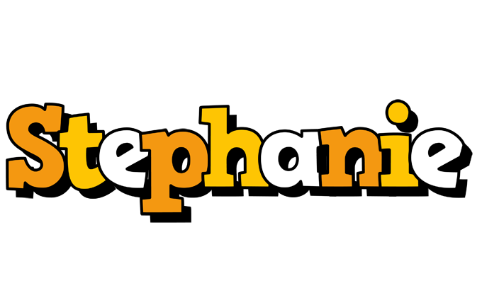 Stephanie cartoon logo