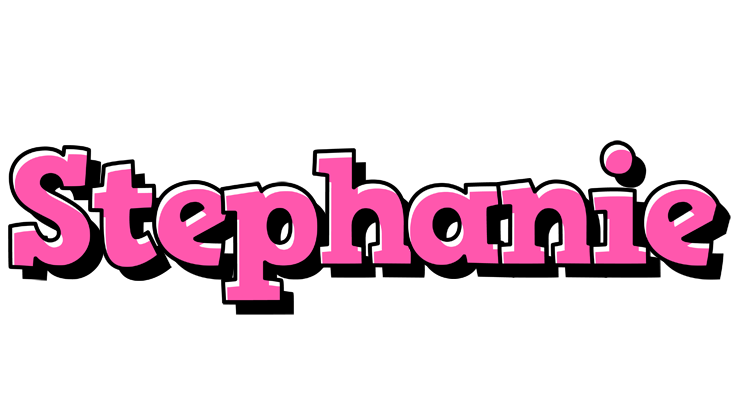 Stephanie girlish logo