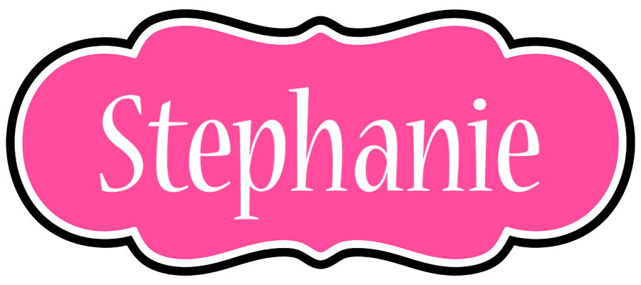 Stephanie invitation logo