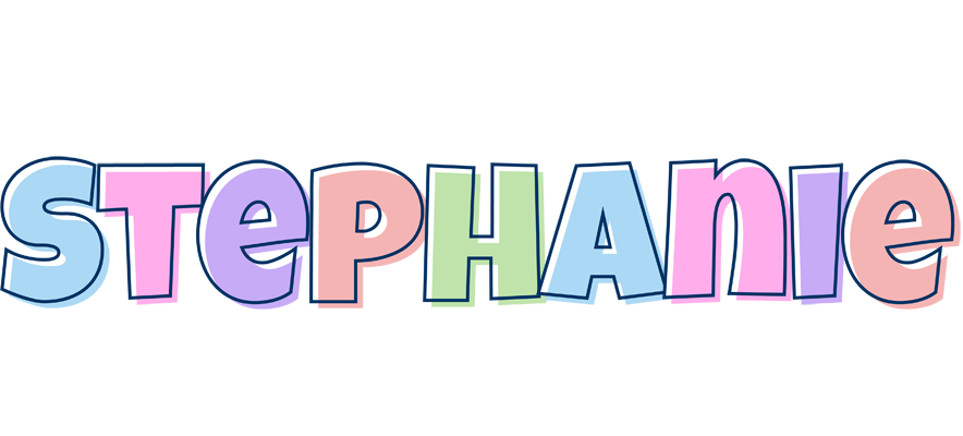 Stephanie pastel logo