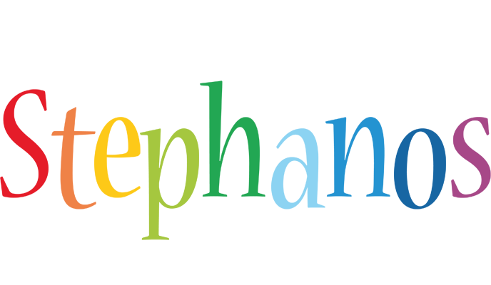 Stephanos birthday logo