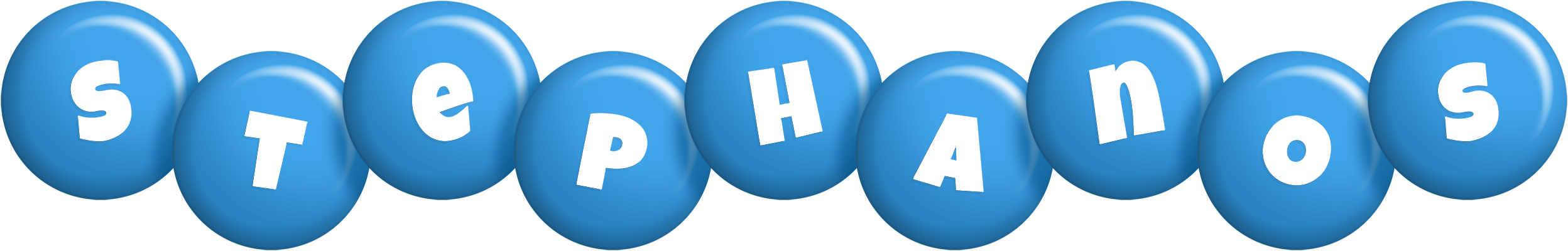 Stephanos candy-blue logo