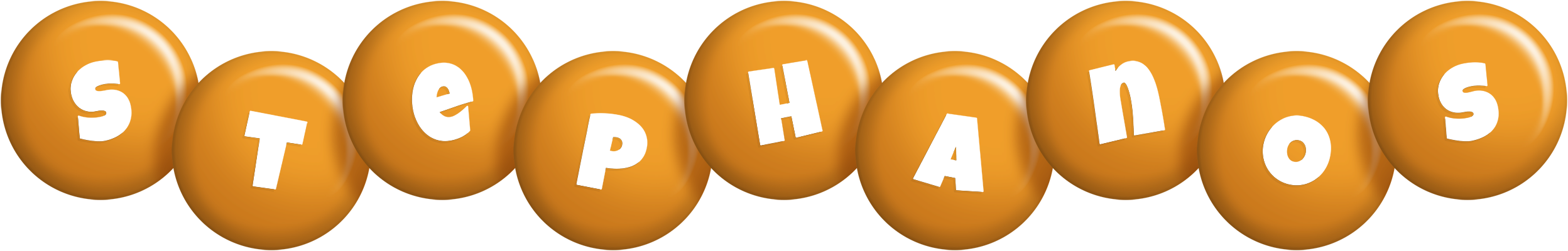Stephanos candy-orange logo
