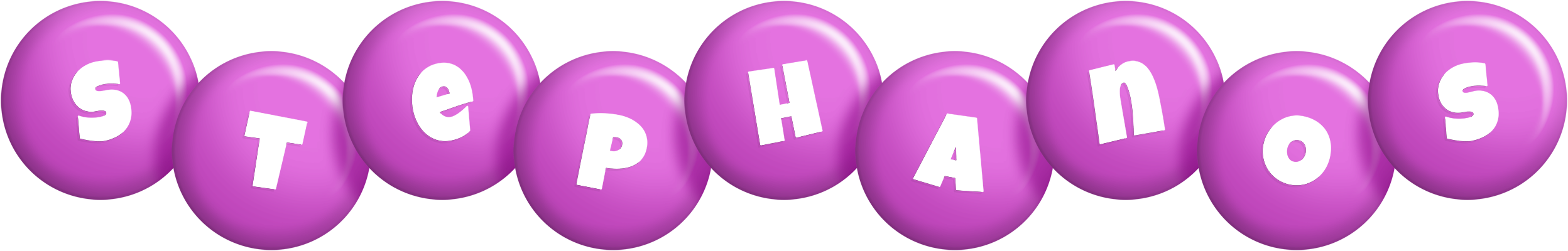 Stephanos candy-purple logo