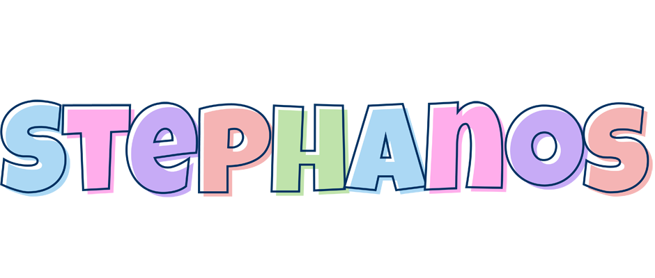 Stephanos pastel logo