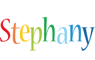 Stephany birthday logo