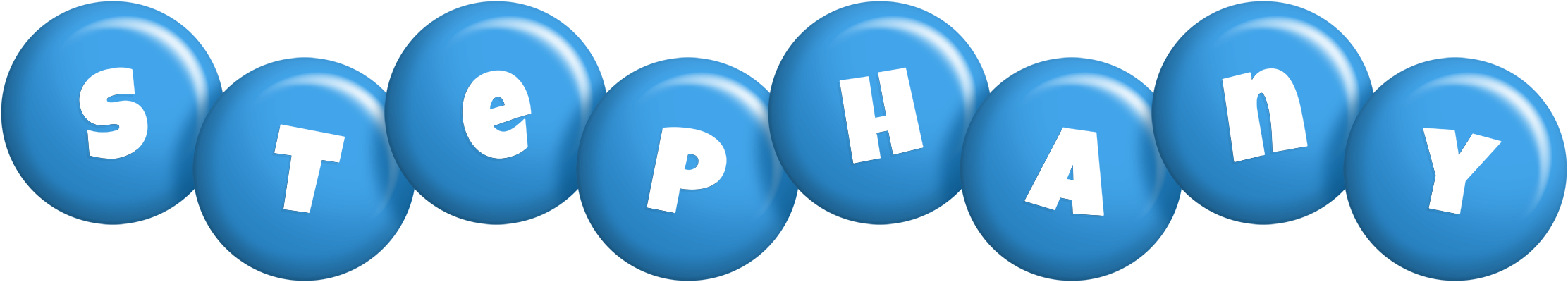 Stephany candy-blue logo