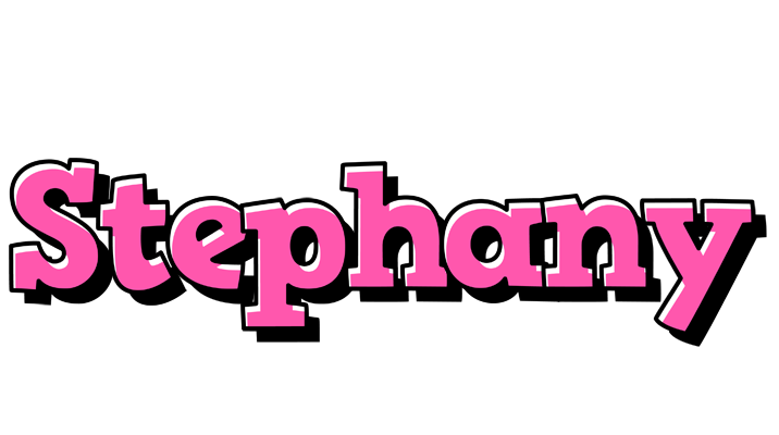 Stephany girlish logo