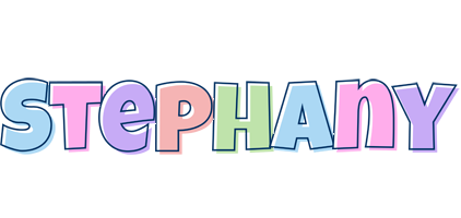 Stephany pastel logo