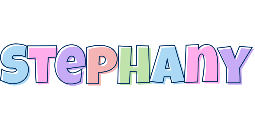 Stephany pastel logo