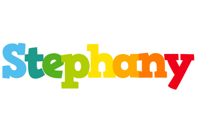 Stephany rainbows logo