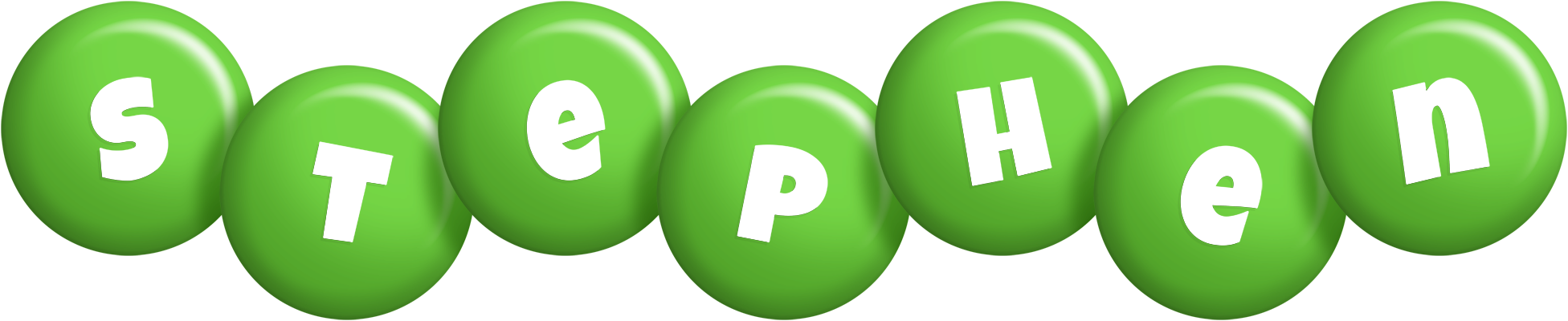 Stephen candy-green logo