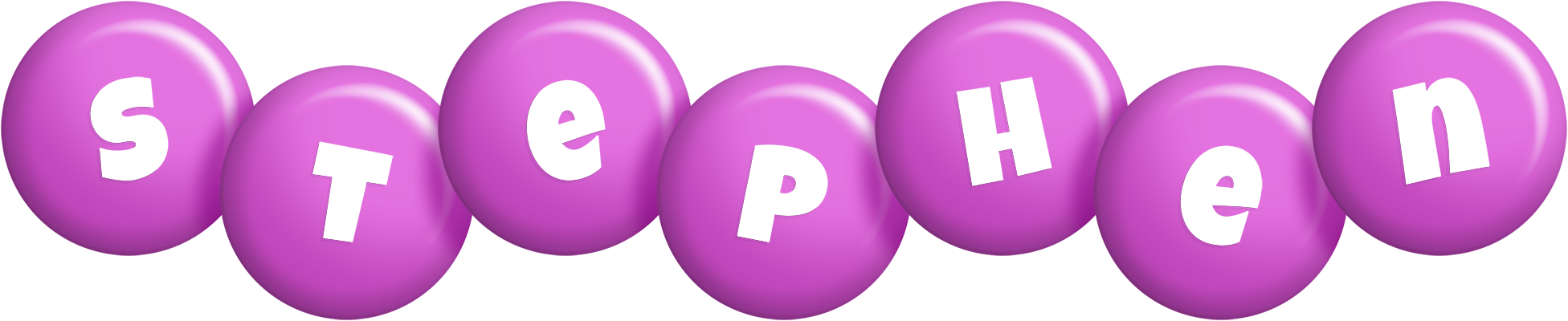 Stephen candy-purple logo
