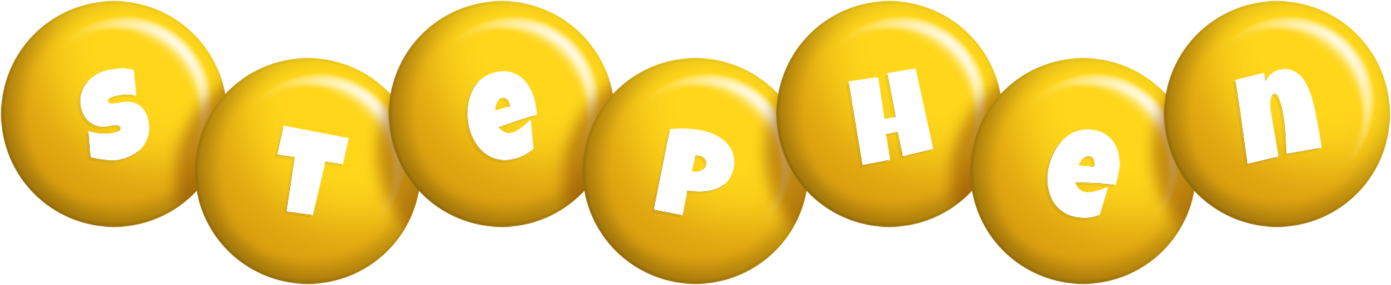 Stephen candy-yellow logo