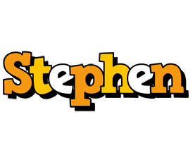 Stephen cartoon logo