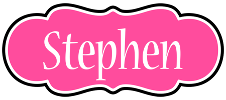 Stephen invitation logo